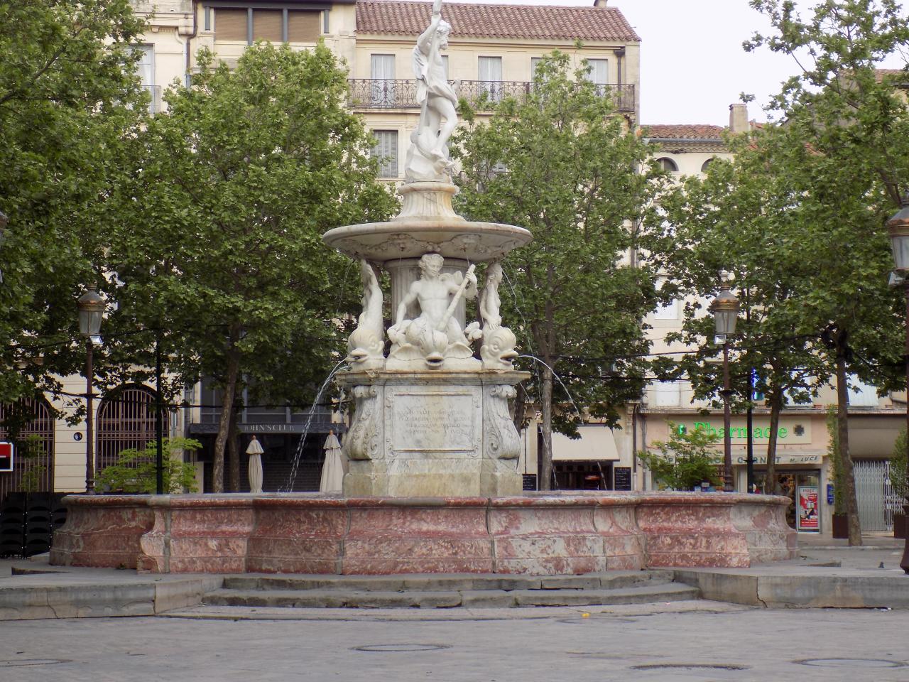 La Place Carnot et sa fontaine
