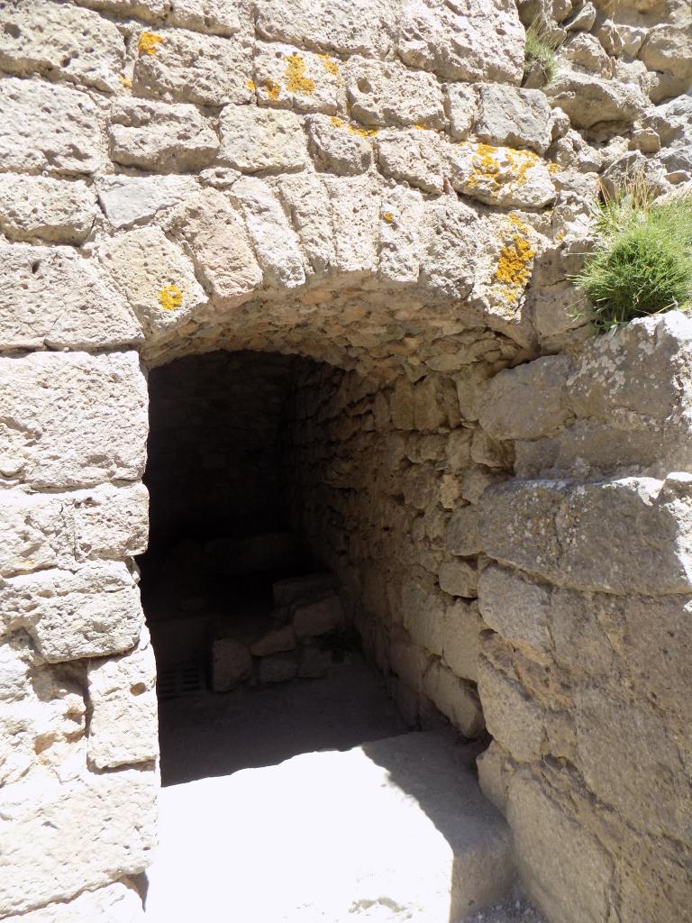 Entrée de la citerne